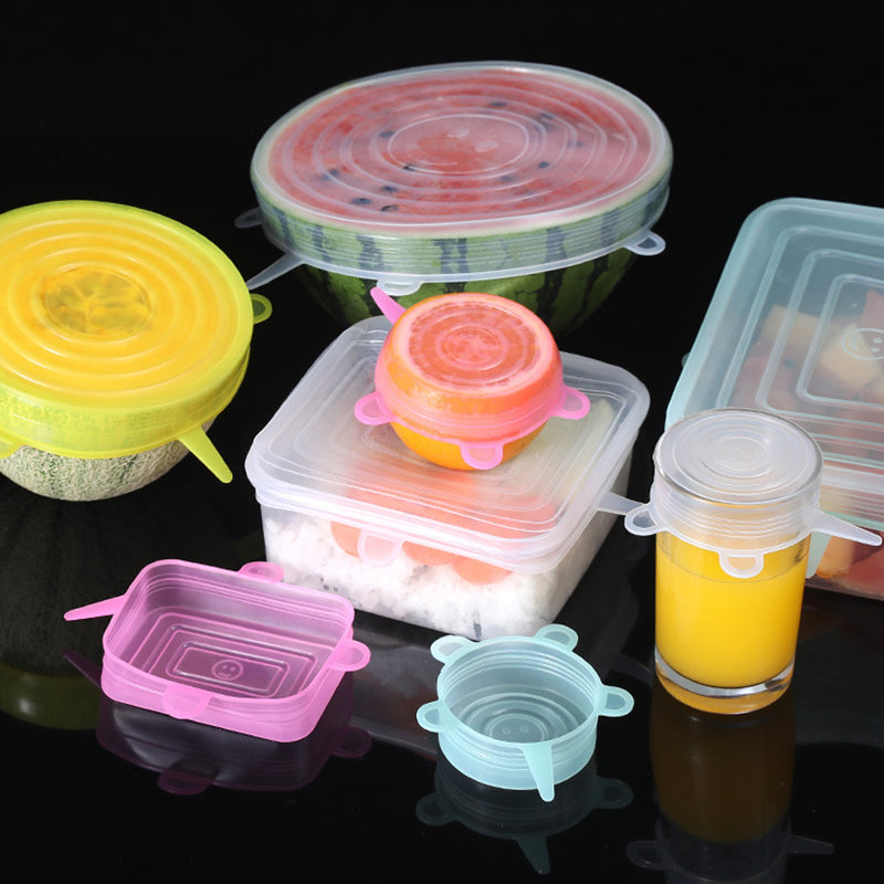 Diferentes tamaños de la tapa de silicona ajustable para mantener los  alimentos frescos - China Tapa de silicona y la comida Tapa cubierta de  silicona precio