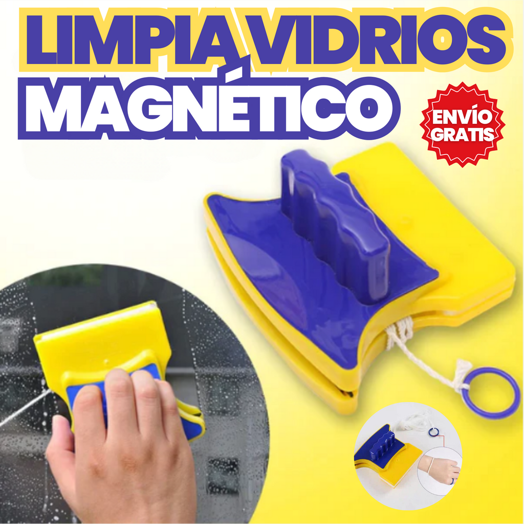 Limpia Vidrios Magnético - Comprar en Plaza Baires